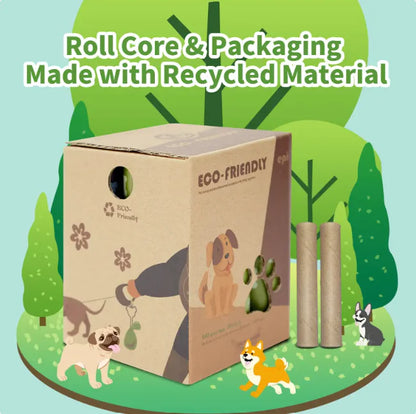 Portable Pet Waste Disposal Bags – Leakproof & Travel-Friendly