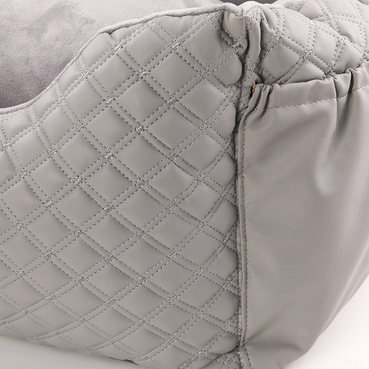 Premium Soft Cushion Dog Car Seat