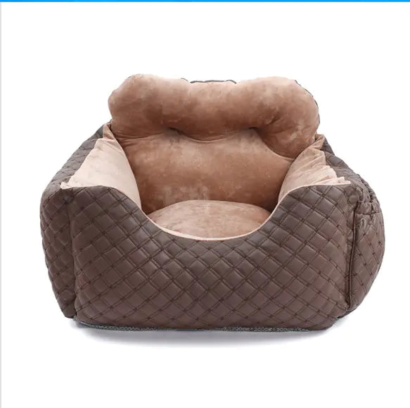 Premium Soft Cushion Dog Car Seat